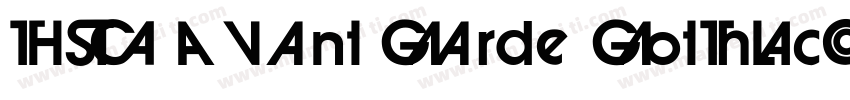 ITC Avant Garde GothicDemi BT字体转换